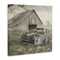 Stupell Industries Gathering Fragrance Flower Truck  Canvas Wall Art, design by Nan